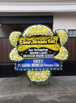 Papan Bunga Duka di Diloato